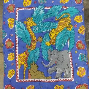 Baby Play Mat Blanket Zoo Animals